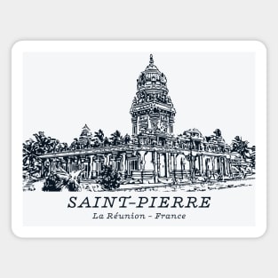 Saint-Pierre - Réunion Island Magnet